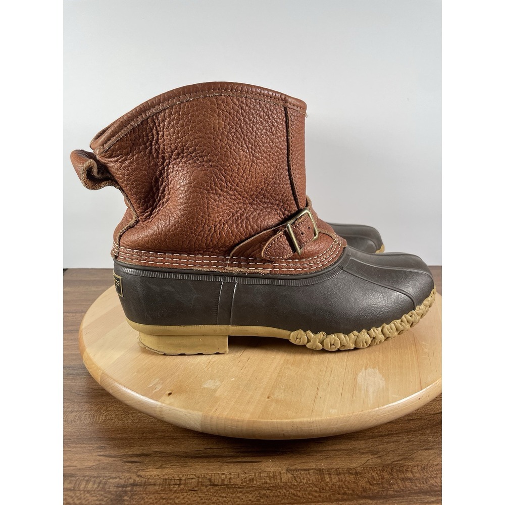 L.L. Bean Brown Bean boots shearling lined